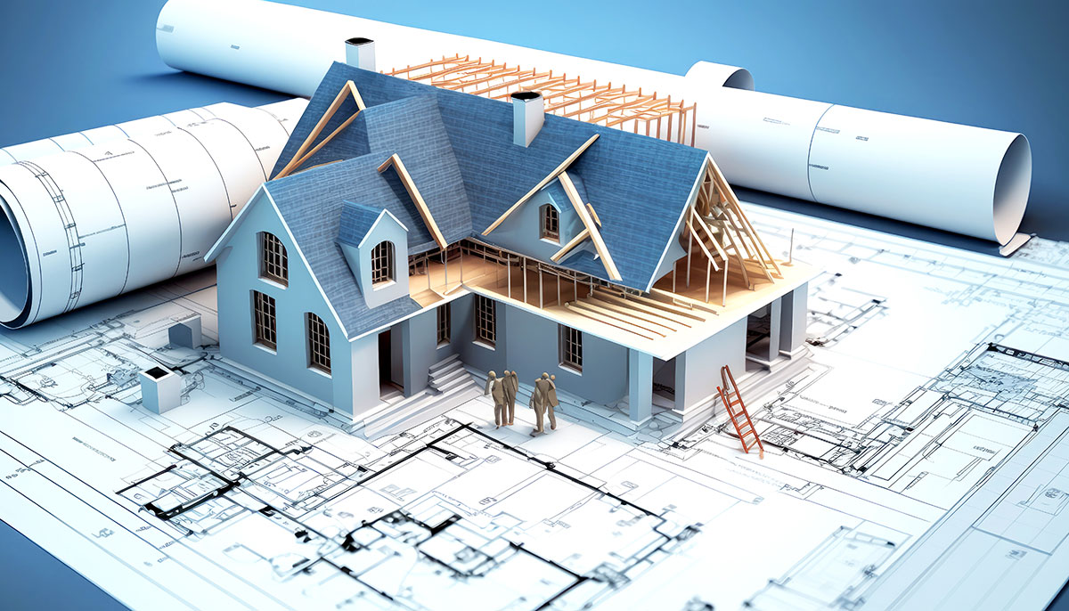 3d house blueprint design